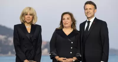 Presidenta Dina Boluarte lleg a Francia.