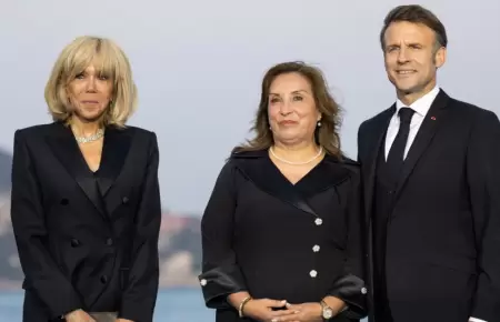 Presidenta Dina Boluarte lleg a Francia.
