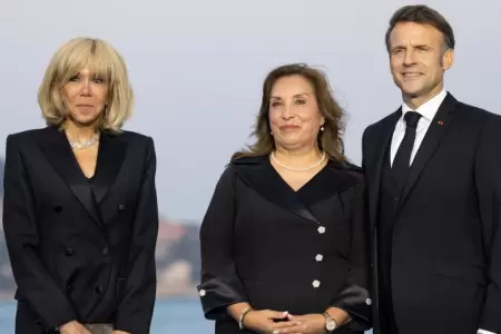 Presidenta Dina Boluarte lleg a Francia.