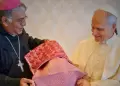 Obispo de Chota-Cutervo se rene con el papa Len XIV y le entrega una alforja chotana