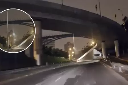 Reabren Bajada Armendriz en Miraflores.