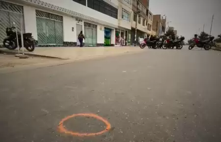 Padre fue acribillado