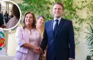 Dina Boluarte y Emmanuel Macron sostuvieron reunin bilateral: Dialogaron sobre inversiones y comercio