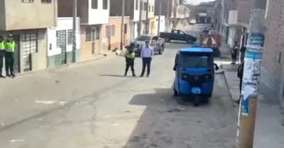 Barranca: Mototaxista es asesinado a balazos cerca del terminal de Buena Vista