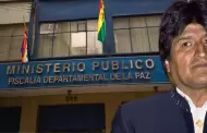 Fiscala de Bolivia abre investigacin contra Evo Morales por presuntos actos de terrorismo y desestabilizacin