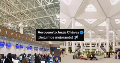 LAP responde tras críticas a techo del aeropuerto.