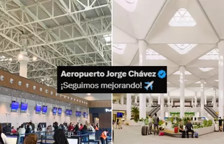 LAP responde tras críticas a techo del aeropuerto.