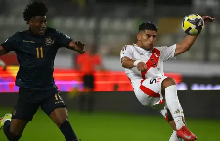 Per y Ecuador no se sacaron ventaja en el Estadio Nacional.