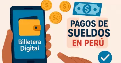 Congreso aprueba uso de billeteras digitales para el pago de sueldos.