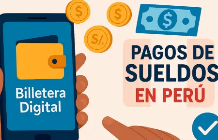 Congreso aprueba uso de billeteras digitales para el pago de sueldos.