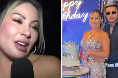 Pamela Lpez echa a reporteros de su fiesta de cumpleaos.