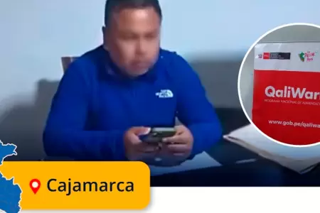 Prisin preventiva para funcionario de Qali Warma en Cajamarca.