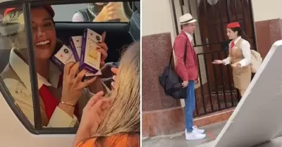 Melania Urbina reaparece en Chiclayo como la 'Monsefuana'