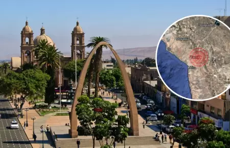 Sismo sacude la ciudad de Tacna esta maana.