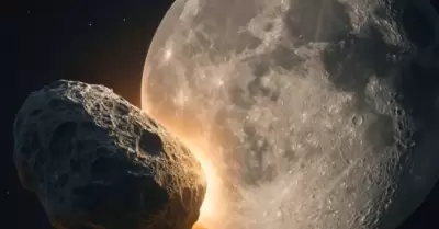 Asteroide 2024 YR4 impactaría contra la Luna.