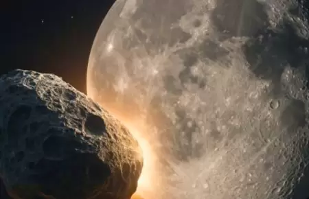 Asteroide 2024 YR4 impactara contra la Luna.