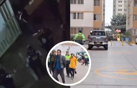 Presuntos criminales se enfrentaron dentro de condominio en Comas