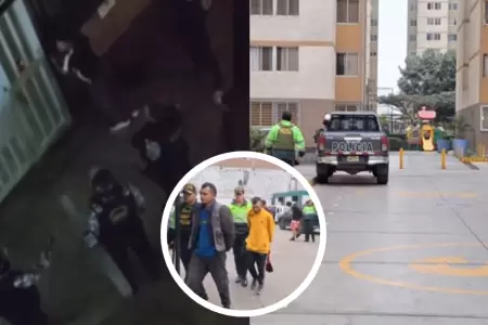Presuntos criminales se enfrentaron dentro de condominio en Comas