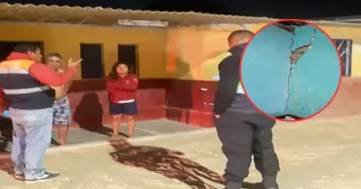 Sismo de 5.1 afectó a personas y viviendas de Chiclayo.