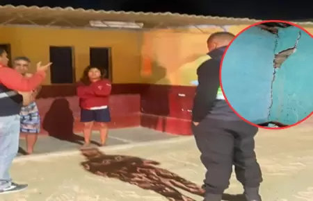 Sismo de 5.1 afect a personas y viviendas de Chiclayo.