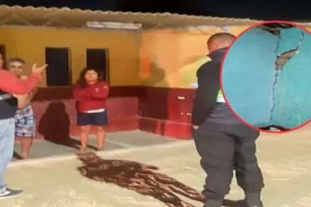 Sismo de 5.1 afect a personas y viviendas de Chiclayo.