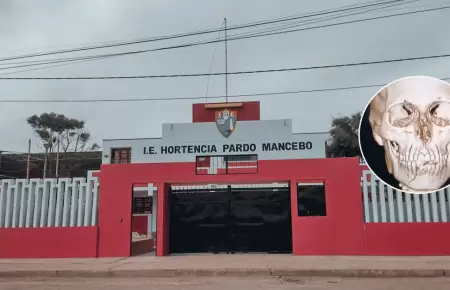Escolar sufre fractura de mandíbula en el colegio de Chala