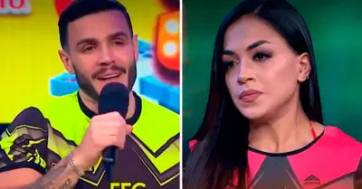 Onelia Molina cansada de jueguitos en EEG con Mario Irivarren.