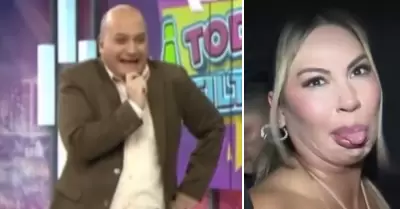 Metiche, conductor de TV, queda en shock al ver los pies de Pamela López.