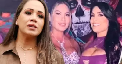 Melissa Klug sobre amistad de Pamela López y Evelyn Vela.
