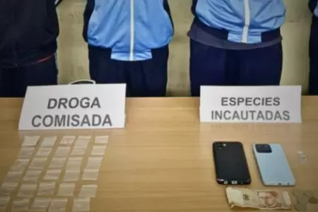 Menores de edad vendan drogas