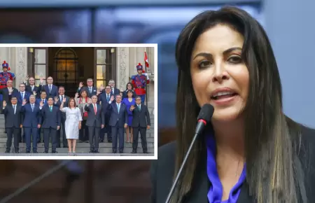 Patricia Chirinos critica al gabinete Arana.