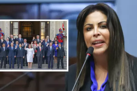 Patricia Chirinos critica al gabinete Arana.
