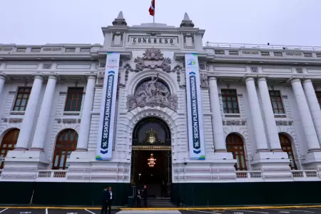 Congreso busca la inmunidad parlamentaria desde 2026.