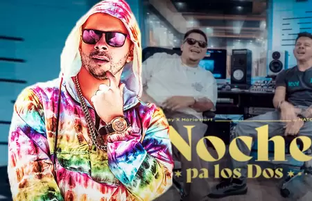 Mario Hart canta por primera vez cumbia.