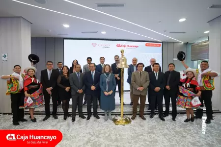 Caja Huancayo ingresa al servicio de Pagars Electrnicos de CAVALI