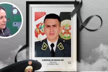 PNP lamenta muerte de colega durante operativo en SJL
