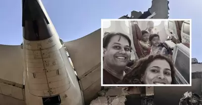 Familia pierde la vida en accidente aéreo.