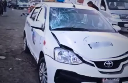 hombre falleci tras ser arrollado por un taxi