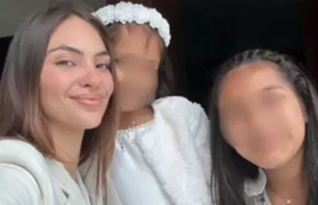 Natalie Vértiz y ahijada