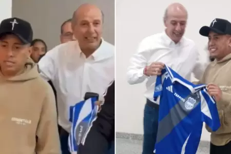 Christian Cueva llega a Guayaquil para firmar con Emelec