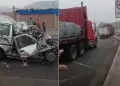 Triple choque en Ventanilla: Hombre quedó herido gravemente tras accidente en la Av. Néstor Gambeta