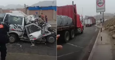 Ventanilla: Hombre herido gravemente tras accidente en la Av. Néstor Gambeta