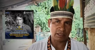 Piden cadena perpetua para asesinos de Quinto Inuma.