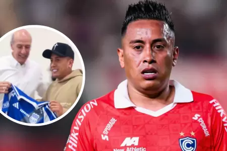 Christian Cueva se despide de Cienciano.