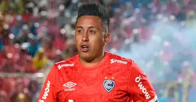 Christian Cueva en Cienciano.