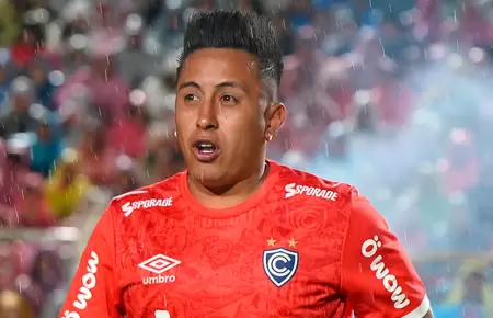 Christian Cueva en Cienciano.