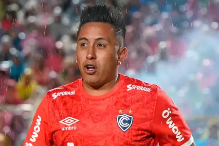 Christian Cueva en Cienciano.