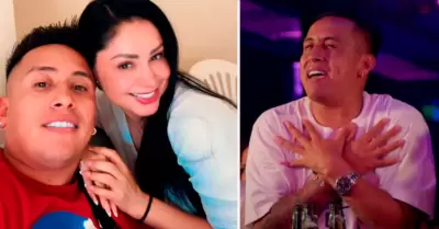 Pamela Franco celebra a Christian Cueva en 'Día del Padre'.