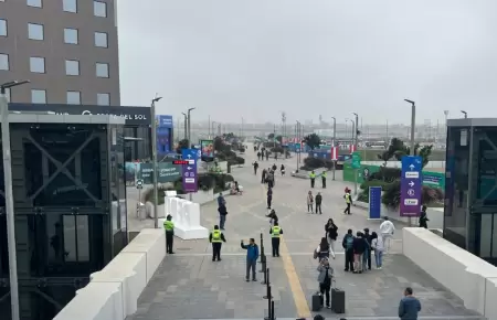 Aeropuerto Internacional Jorge Chvez sin daos tras sismo de esta maana.