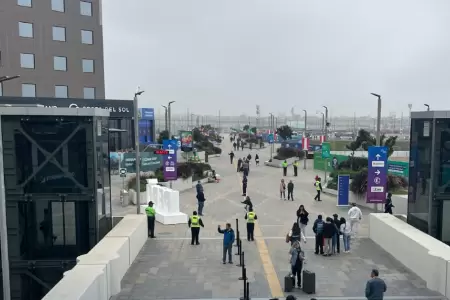 Aeropuerto Internacional Jorge Chvez sin daos tras sismo de esta maana.